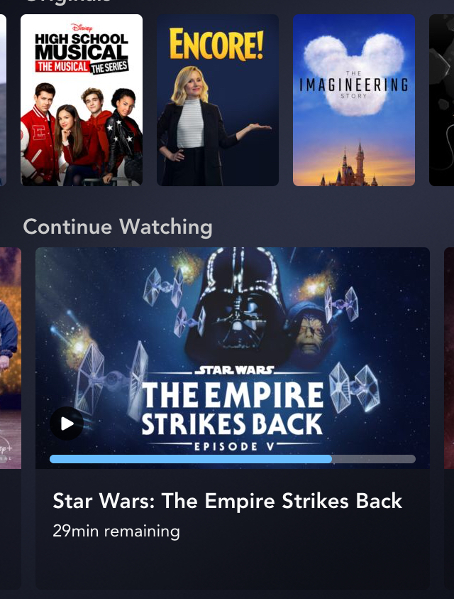  Disney+ offers amazing familiar and original content for all types of viewers.