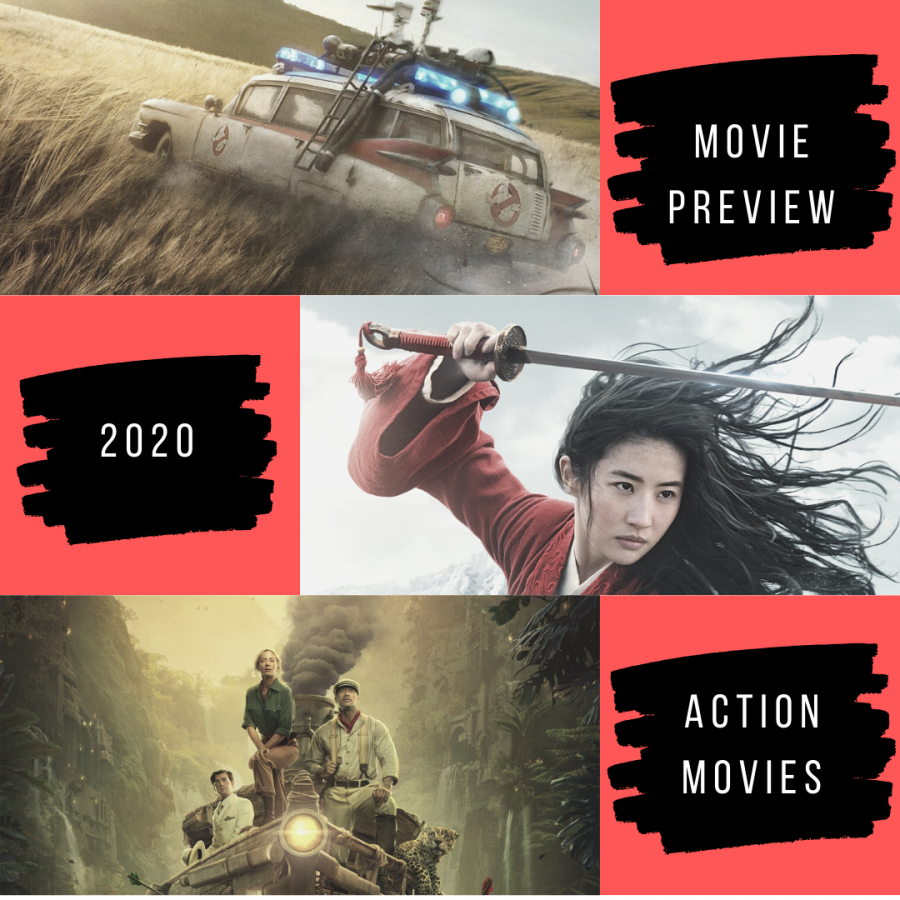 Mulan, Jungle Cruise, and Ghostbusters: Afterlife all premiere in 2020. 
Attachments area