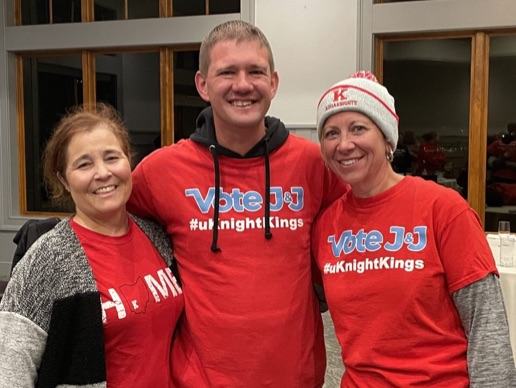 Deb Cowan, John Skerl, and Janelle Groff