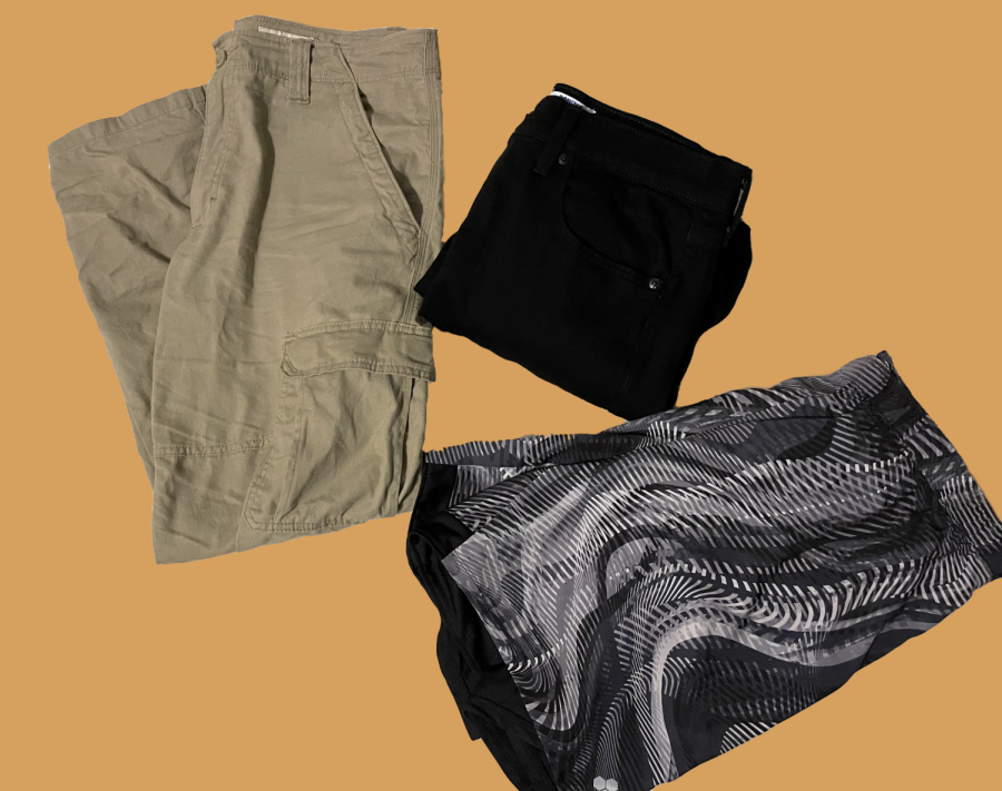 Pants give you comfort and protection from harmful substances, plus pockets!