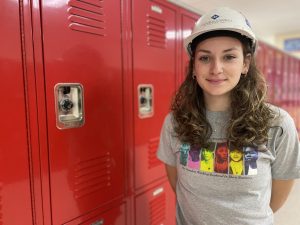 Senior Ruthie Joyce is not afraid of hard work, so much so that unlike most of her peers she is not going to college, and will work in the trade industry. (Photo Credit: Andrea Nichols)