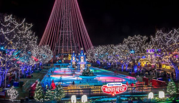 Starting on November 24 and ending on December 31, there is Kings Island’s WinterFest.  With more than seven million lights parkwide, there are 12 winter wonderland experiences.  But there are more than just lights to see here, games, activities, rides, hot food, and drinks.  The Winter Wonderland parade happens every night with holiday characters as they sing and dance through the park.  Make unforgettable memories as you wander through this winter paradise, filled with joyous celebrations at every turn.

